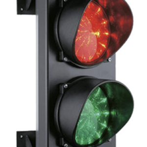 Trafiklys LED 24V (2-felt / Rød & Grøn)